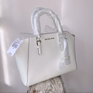 SOLD - BRAND NEW white Michael Kors purse